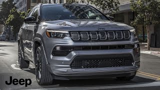 2022 Jeep Compass High Altitude Top Model Premium SUV [upl. by Asirrak]