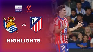 Real Sociedad 11 Atletico Madrid  LaLiga 2425 Match Highlights [upl. by Carilla644]