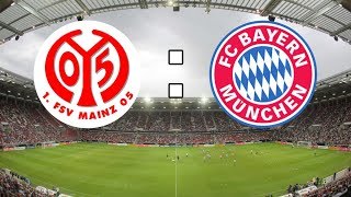 FSV Mainz VS Bayern Munchen LIVE [upl. by Anirahc]