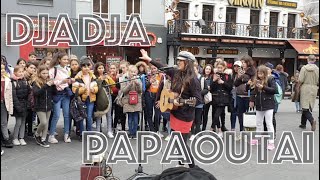 DjadjaPapaoutai avec les français à Londres [upl. by Anemix863]