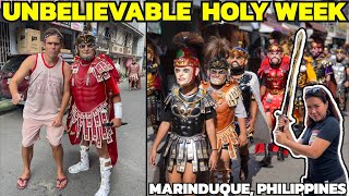 PHILIPPINES MOST UNIQUE HOLY WEEK  Moriones In Marinduque Filipino Island Tradition [upl. by Namad]