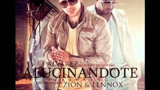 Alucinandote  J Alvarez Ft Zion amp Lennox Original Letra REGGAETON 2012 [upl. by Leryt]