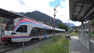 Zugverkehr in Bad Reichenhall und Ainring [upl. by Ahsiya]