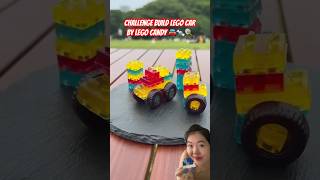 Eat Lego Car by Lego Candy lego funny candy house car food eat yummy build vs minecraft [upl. by Desdamona]