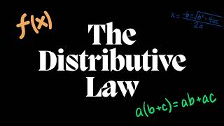 Golden Math  Year 6  The Distributive Law [upl. by Losiram]