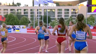 Womens 100m Pia Skrzyszowska winning moments  Track and Field  Sports [upl. by Nalra]