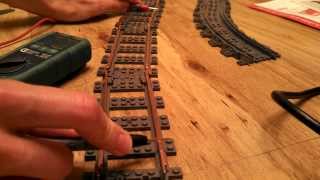 LEGO 9V Flex Track Demonstration [upl. by Anglo]