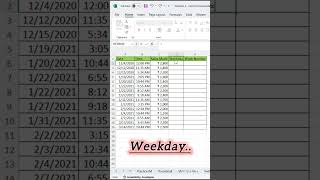 WEEK DAYS amp WEEK NUMBERS in Excel  Simple Tricks for Faster Analysisquot excel excelyourself [upl. by Aim783]