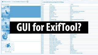 GUI for ExifTool [upl. by Nyvar]