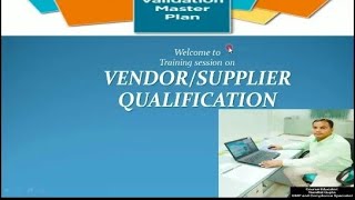 VendorSupplier Qualification in Pharma Industry [upl. by Letnohs]