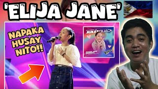 REACTION The Voice Kids Elijah Jane Burdios NEEDS a turn for When I Need You Blind Auditions [upl. by Calv]