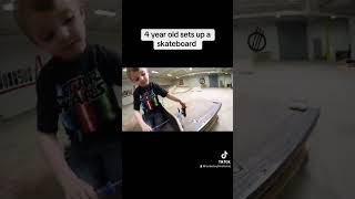 4 year old builds a skateboard andy ryden [upl. by Licastro]