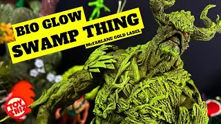 2023 BIO GLOW SWAMP THING  Amazon Gold Label  McFarlane Toys [upl. by Eelrebmik]