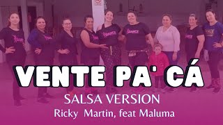 Vente Pa cá  Salsa Version  Ricky Martin feat Maluma  ZUMBA  Coreografia Dance Grazi Jacoby [upl. by Christoffer]