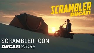 Riding the Scrambler Icon  Ducati Store UK [upl. by Eydnarb623]