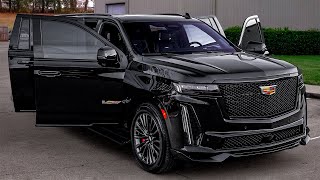 2023 Cadillac Escalade V  Wild Large Luxury SUV [upl. by Elda]