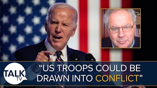 quotAmerican Troops Could Be Drawn Into The Conflictquot  Military Analyst On US Soldiers In Gaza [upl. by Kaz368]