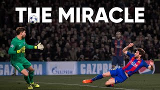 Barcelona vs Paris Saint GermainThe MiracleMovie [upl. by Neros]