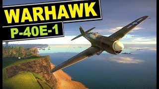 How to kill a tank with 50cals 🛩️ P40E1 Warhawk [upl. by Nelyahs]