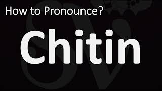 How to Pronounce Chitin CORRECTLY [upl. by Sennahoj]