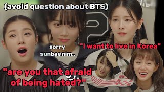 BTS amp ARMY really scare these idols amp artists they avoid question about BTS [upl. by Enelyahs]