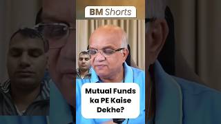 Mutual Fund को कैसे देखे Mutual Fund Ka PE RATIO stockmarket nifty stocks mutualfund [upl. by Acsirp]