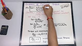 Torque of induction motor Full detail basic electrical engineering [upl. by Devol]