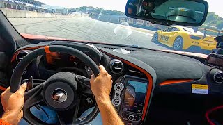 MCLAREN 765LT BEATS THE PORSCHE GT2 RS AT LAGUNA SECA RECORD LAPS [upl. by Ahseer]