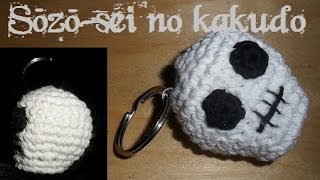 tutorial teschio amigurumi [upl. by Now51]