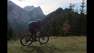 Hochscheiben Nationalpark Gesäuse Herbst 2020 MTB [upl. by Inaj]