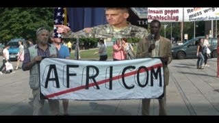 AFRICOM Go Home Bases Étrangères Hors dAfrique [upl. by Samoht]