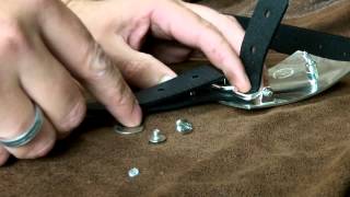 How to Change the Buckle on your Belt Rivet Belts [upl. by Colville]