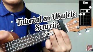 Sonreír Kurt cover y como tocar la canción en Ukulele [upl. by Dyol]