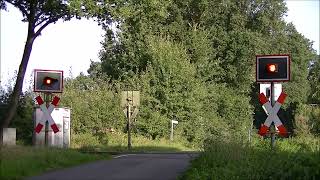 Bahnübergang Emstek Höltinghausen  German Railroad crossing  Duitse Spoorwegovergang [upl. by Duer]