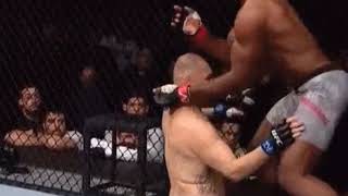 Cain Velasquez KNOCKED Out  Slow Motion  BEFORE Knee Injury  Francis Ngannou [upl. by Oigimer16]