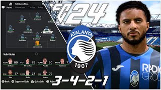 Gian Piero Gasperinis 3421 Atalanta Tactics That WON The Europa League  EA FC 24 [upl. by Curson]