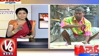 Bithiri Sathi On Diwali Festival  Sathi Funny Conversation With Savitri  Teenmaar News  V6 News [upl. by Orapma]