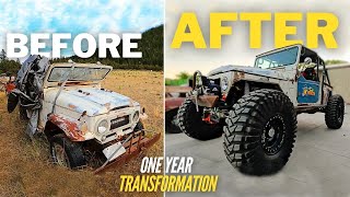 Controversial Build That Turned This Forgotten FJ45 Into The Ultimate Rock Crawler [upl. by Abate235]