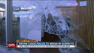 Drone Leads Police To BreakIn Suspects [upl. by Bernardi923]