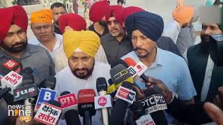 Charanjit Singh Channi to Contest Lok Sabha Polls from Jalandhar Seeks Blessings at Golden Temple [upl. by Elleina]