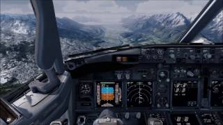 P3D Stunning Realism  TRA66R Visual approach Innsbruck [upl. by Ardnaxela78]