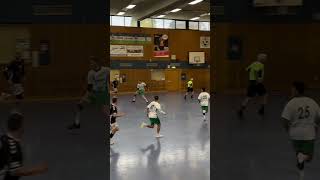 Unser Torhüter Jan Hanschumacher mit seiner besten Aktion handball highlights sports torwart [upl. by Llenrrad832]