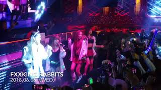 【クラブ】 大阪  BAMBI  201866 水曜日 SPECIAL GUEST “Fxxking Rabbits” AFTER MOVIE  イベントサーチ [upl. by Synn]