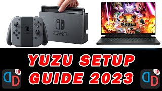 YUZU FULL SETUP GUIDE 2023 NINTENDO SWITCH EMULATOR PC SETUP [upl. by Kelcy773]