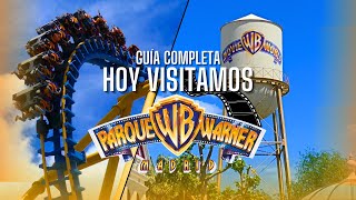 🎢Así es PARQUE WARNER 5K Guía al COMPLETO🎬🎥 [upl. by Geaghan]