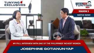 My full interview with one of the Philippines richest women Josephine GotianunYap [upl. by Efram]