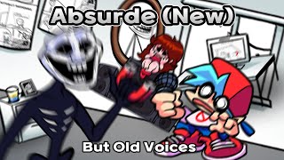 Absurde New But Old Voices  FNF Absurde Remaster Cover [upl. by Anihsak99]