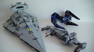 LEGO Star Wars 2in1 Imperial Star Destroyer amp B Wing Fighter 6211amp6208 [upl. by Elimaj84]