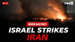 Israel Strikes Military Targets in Iran  TBN Israel [upl. by Fink]