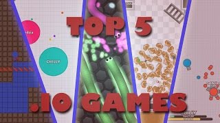 TOP 5 BEST IO GAMES LIST MOST POPULAR IO GAMES [upl. by Cherie587]